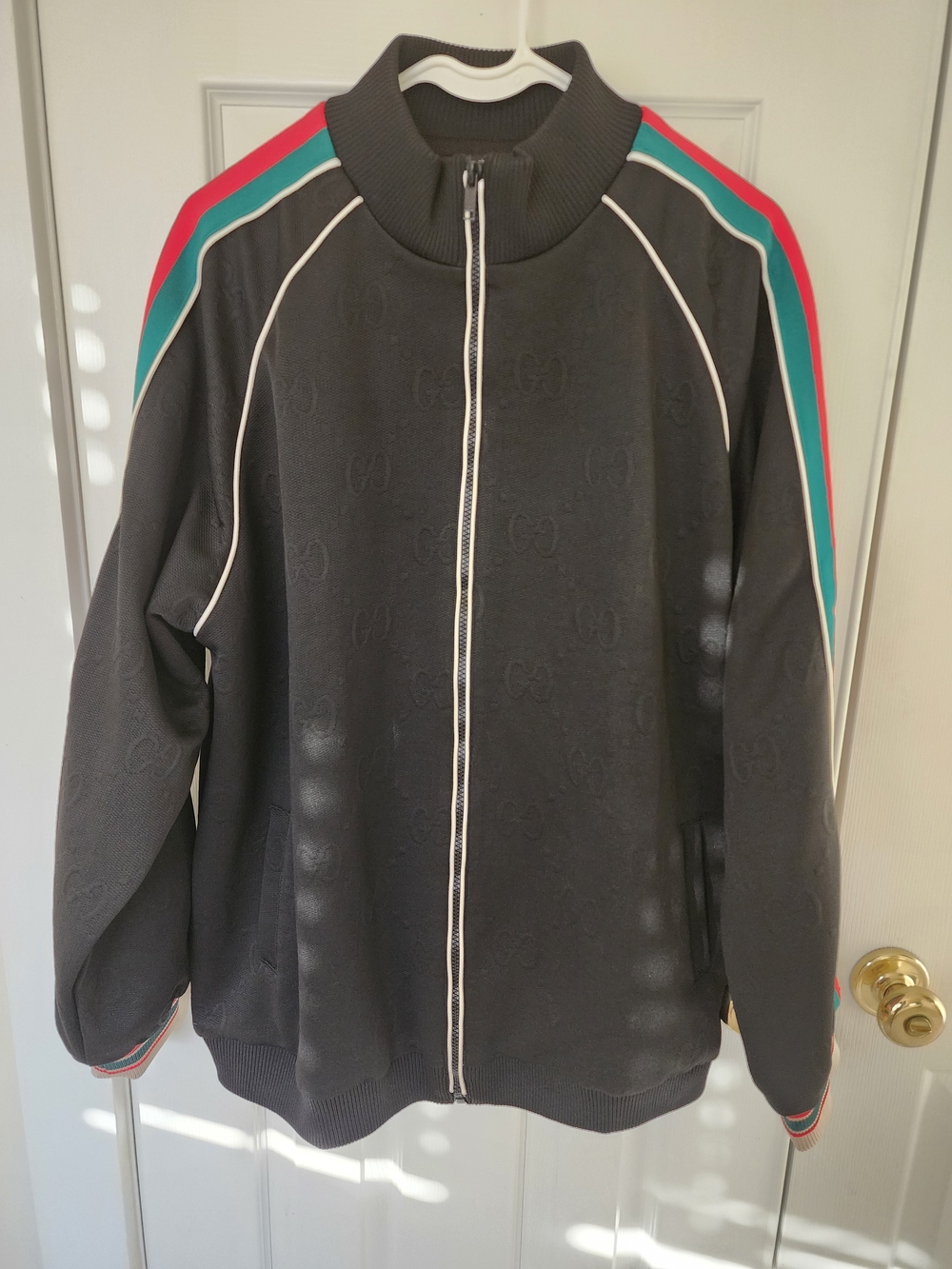 Gucci GG Jacquard Jersey Zip Jacket - Picture 3 of 10